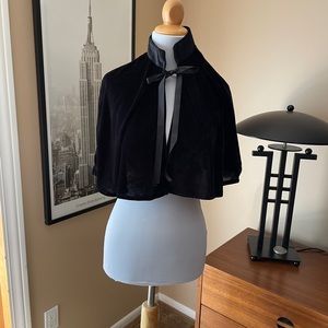 Velvet capelet - Halloween costume?